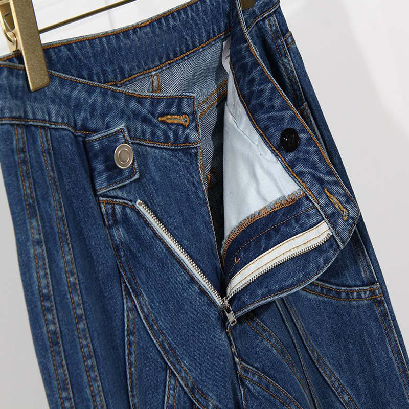 High Waisted Flared Jeans