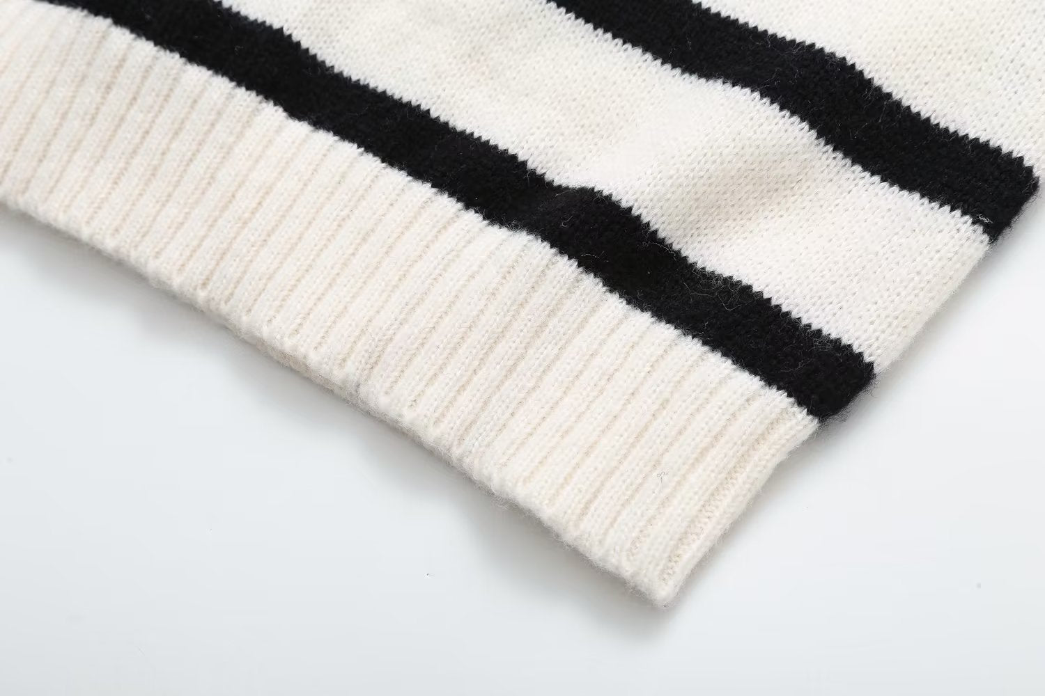Striped Knitted Sweater