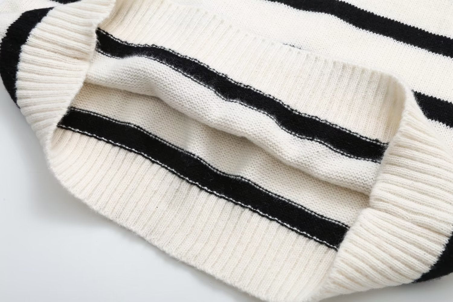 Striped Knitted Sweater