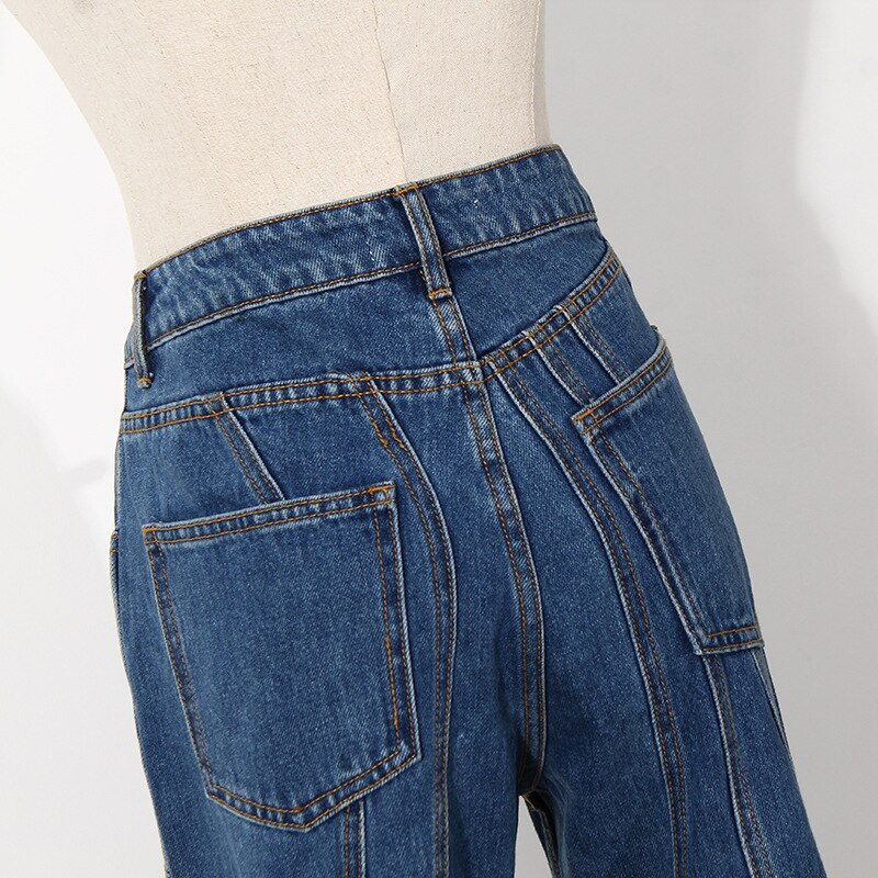 High Waisted Flared Jeans