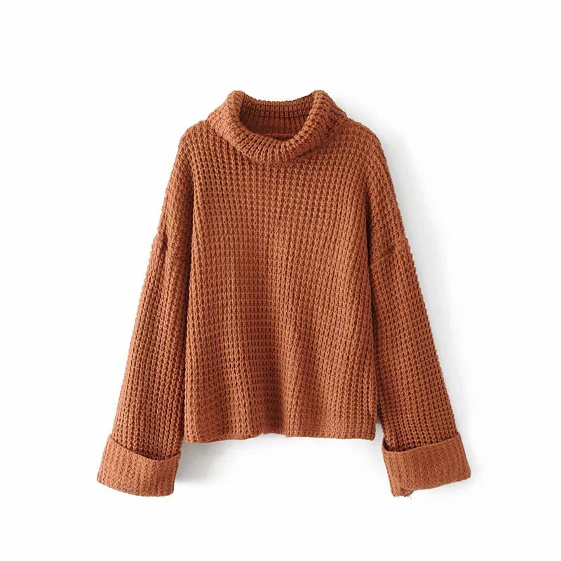 Knitted Wool Pullover Sweater