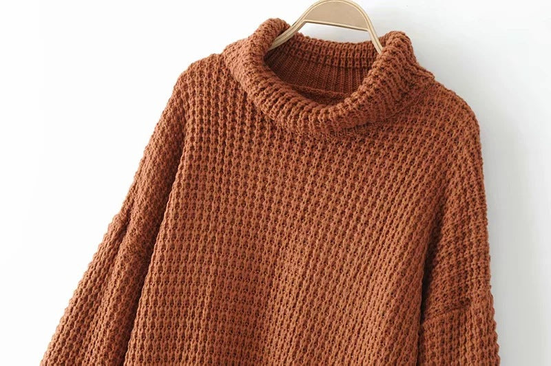 Knitted Wool Pullover Sweater