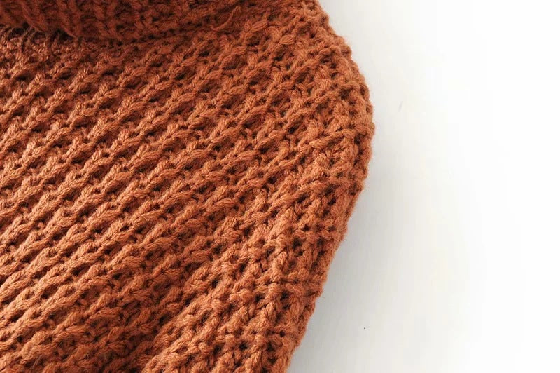 Knitted Wool Pullover Sweater