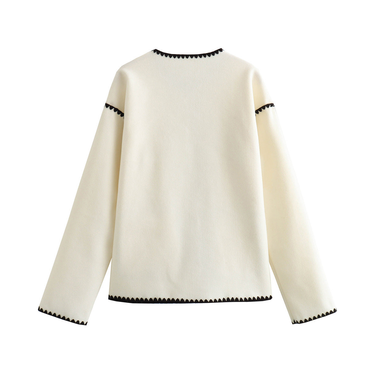 Round Neck Wooley Over-Knit